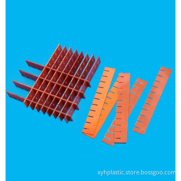Customized Orange&Black bakelite sheet fit for fixture